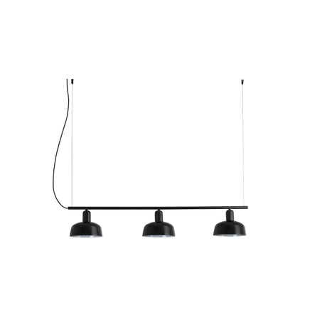Lámpara de techo colgante Faro Tatawin 3 luces E27 para salón y comedor negro — ref. 20338-117 (1)