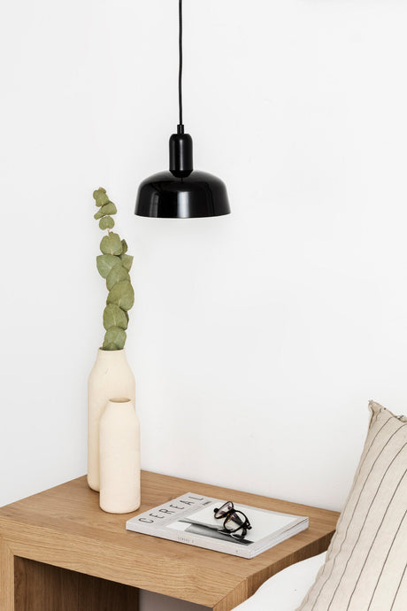 Lámpara de techo colgante Faro Tatawin E27 negro — ref. 20339-117 (4)