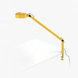 Lámpara de mesa flexo Faro Inviting de pinza LED 2700-4800K amarillo — ref. 57317 (1)