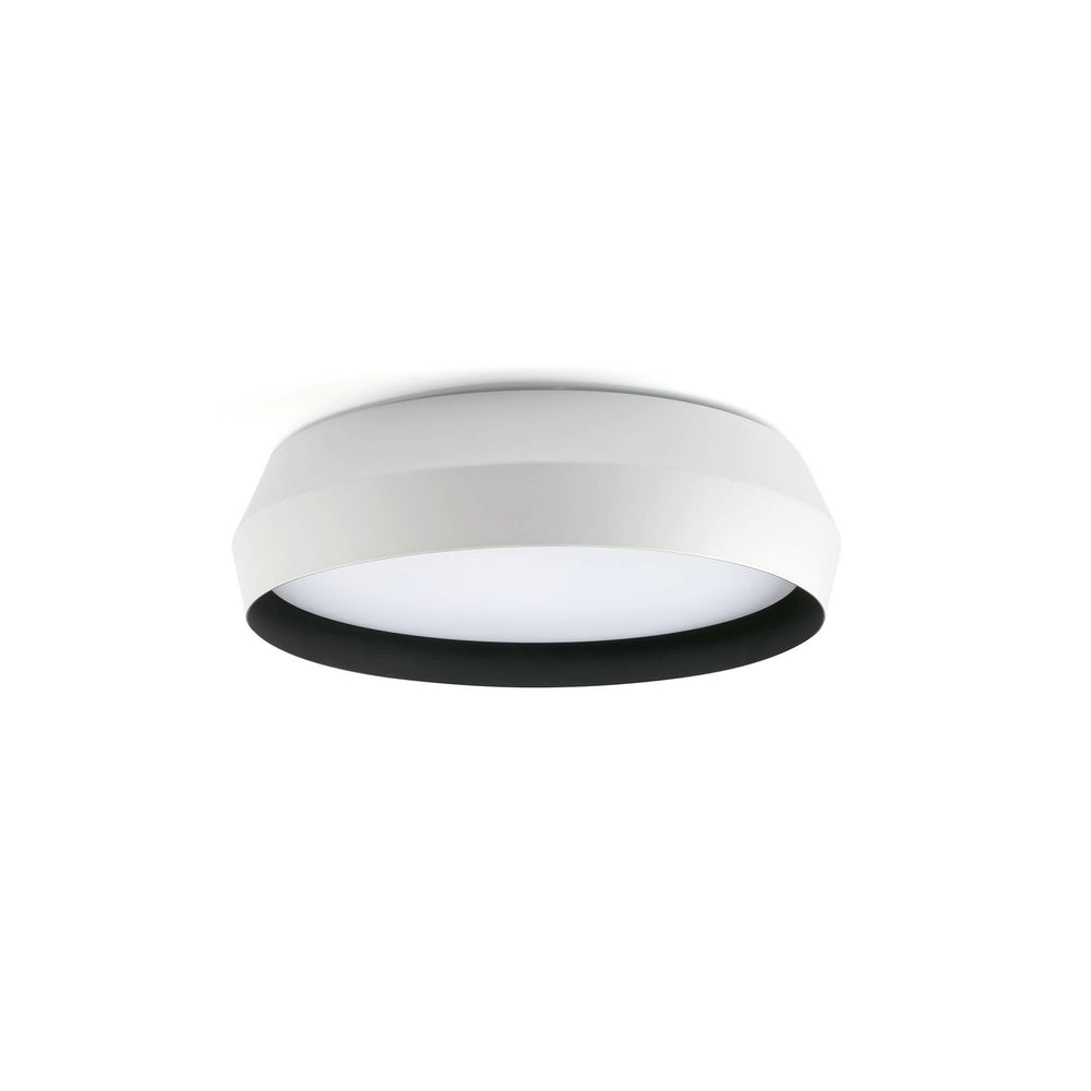 Faro SHOKU 350 white/black wall/ceiling lamp 64278