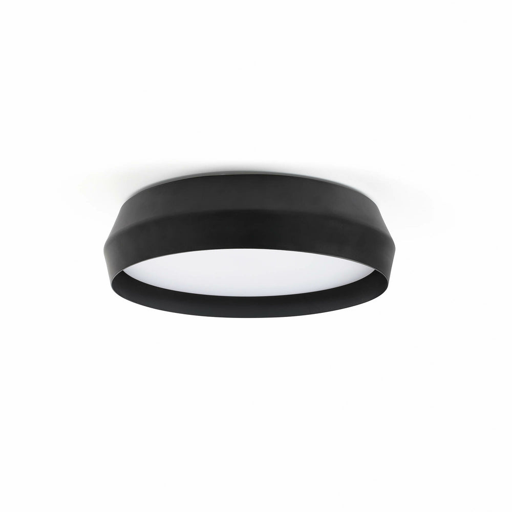 Faro SHOKU 350 black/black wall/ceiling lamp 64279
