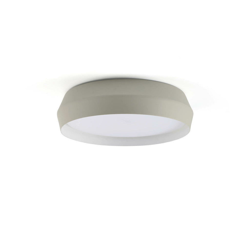 Faro SHOKU 350 Gray/white wall/ceiling lamp 64280
