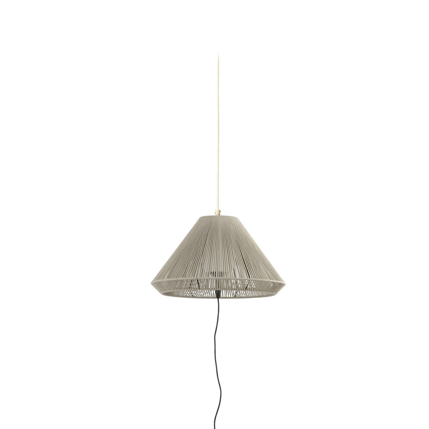 Faro SAIGON OUT C70 Lámpara colgante portátil batería gris/beige hole cap 71584-09
