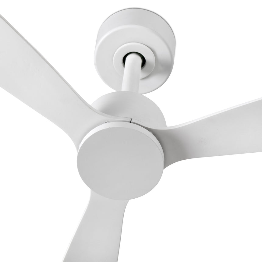Faro AMELIA Ventilador de techo blanco 3 aspas acero 33760