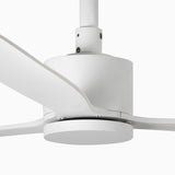 Faro AMELIA Ventilador de techo blanco 3 aspas acero 33760