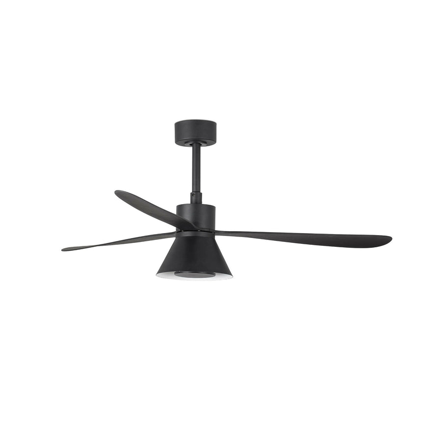 Faro AMELIA L CONE LED Ventilador negro 33761-23