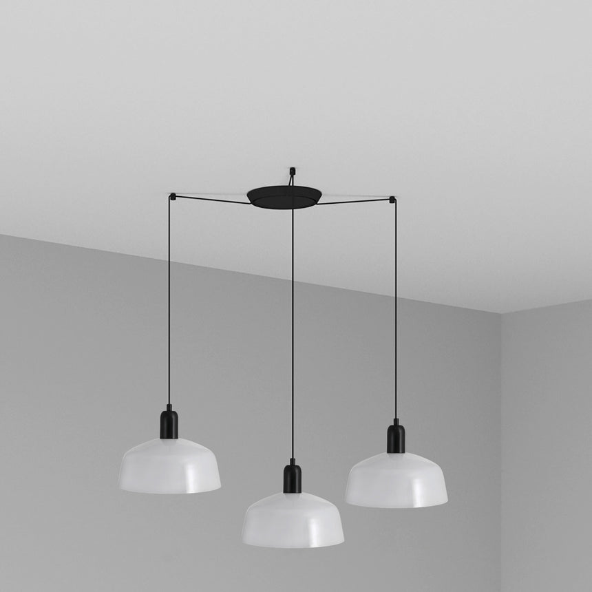 Faro TATAWIN M 3 luces Lámpara colgante blanco 20340-119-3L