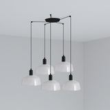 Faro TATAWIN M 5 luces Lámpara colgante blanco 20340-119-5L