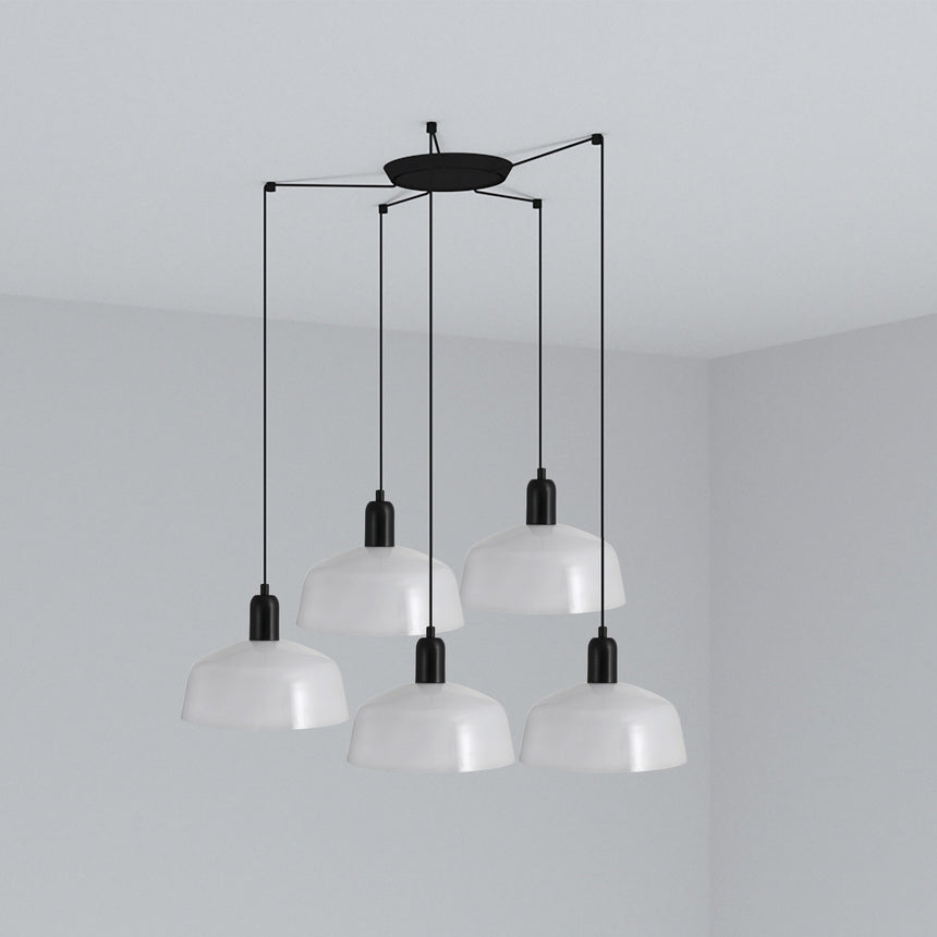 Faro TATAWIN M 5 luces Lámpara colgante blanco 20340-119-5L