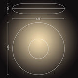 Philips Hue Plafón Cher negro White Ambiance 25W 6500K 871951434117300 2900lm - imagen 8