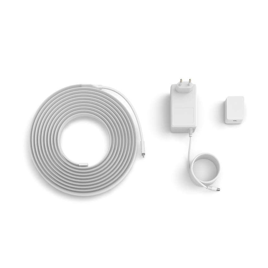 Philips Hue White and Color Ambiance Tira LED flux ledstrip blanco RGBW 48W 87211