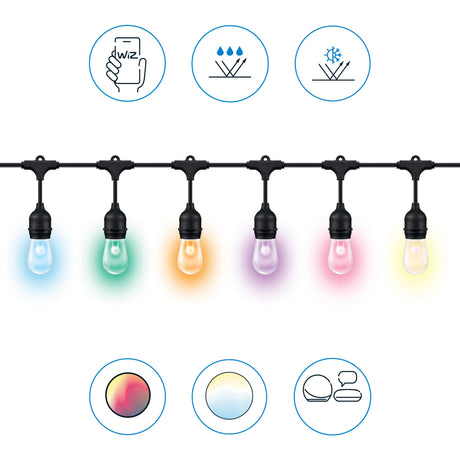 WiZ Tira Negro LED 8W 120lm 55445000 - imagen 9 | Philips