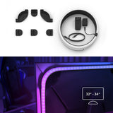 Philips Hue White and Color Ambiance Tira LED Play Gradient transparente RGBW 8719514