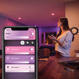 Philips Hue White and Color Ambiance Empotrable centura plata RGBW 4,2W 400lm 8720169318793 - imagen 3