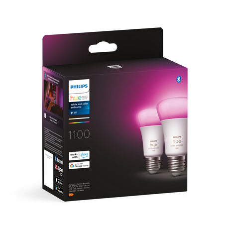 Philips Hue White and Color Ambiance Bombilla RGBW E27 11W 871951429131700 1055lm - imagen 9