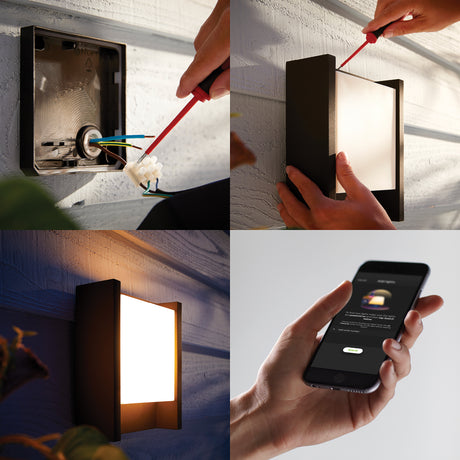 Philips Hue White Aplique de pared Fuzo blanco White 15W IP44 871951438282400 1160lm - imagen 6