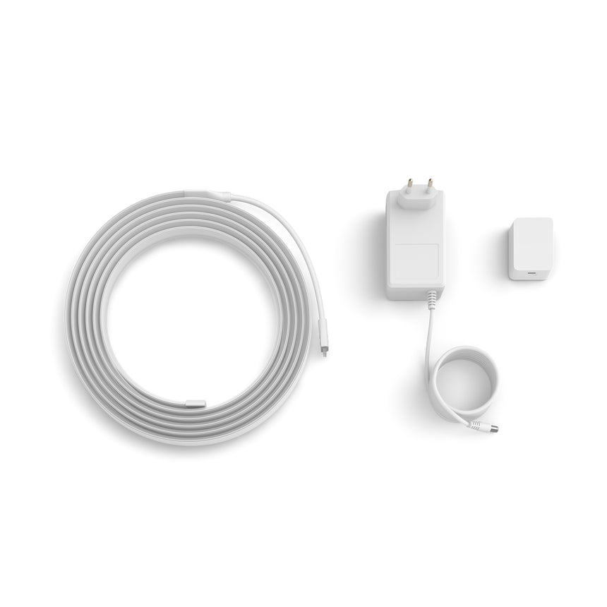 Philips Hue White and Color Ambiance Tira LED flux ledstrip blanco RGBW 29W 8721103088314 - imagen 6