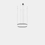 Lámpara de techo colgante LedsC4 Geometric Square Recessed 1000x1000mm grande QS5Z-00X9AZRUEF
