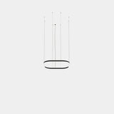 Lámpara de techo colgante LedsC4 Geometric Square Mini 1000x1000mm grande LED QS6Z-00X9AZRUEF