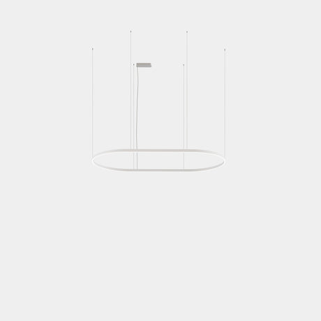 Lámpara de techo colgante LedsC4 Geometric Oval Recessed LED softdiffuser 50cm OS5Z-00V9AZOS14