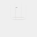 Lámpara de techo colgante LedsC4 Geometric Oval Mini 500m LED softdiffuser 61W OS6Z-00V9AZOS14