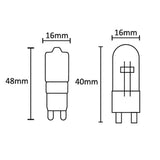 Mantra Bombillas G9 LED G9 2.5W 5000K 230lm blanco R09185