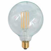 Mantra Bombilla E27 LED E27 8W 2200K 800lm G125 transparente R09205