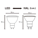 Mantra Bombillas Gu10 LED GU10 7W 2700K 510lm DIM blanco R09257