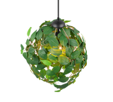 Lámpara de techo colgante Trio Leavy LED negro mate 3000K 150cm R10461915