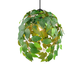 Lámpara de techo colgante Trio Leavy LED negro mate 3000K 150cm R10461915