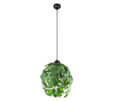 Lámpara de techo colgante Trio Leavy LED negro mate 3000K 150cm R10461915