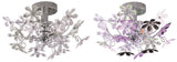 Aplique de pared Trio Flower cromo R20012017