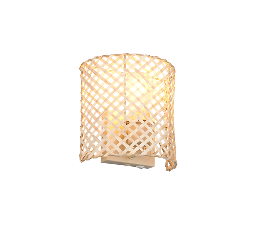 Aplique de pared Trio Bina beige R20101026