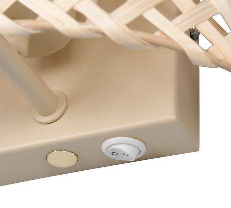 Aplique de pared Trio Bina beige R20101026 - vista 2