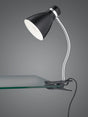 Plafón de techo Trio Harvey LED negro mate 2700K Ø11cm R20731232