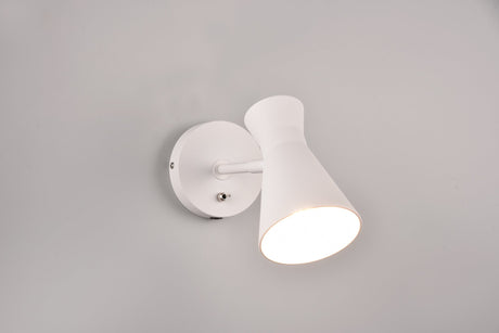 Aplique de pared Trio Enzo estera blanca R20781731