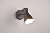 Aplique de pared Trio Enzo LED negro mate 3000K R20781732