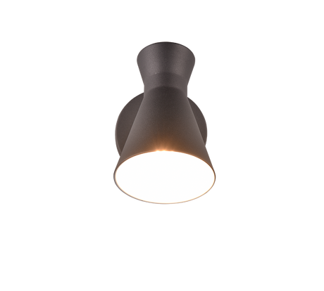 Aplique de pared Trio Enzo LED negro mate 3000K R20781732