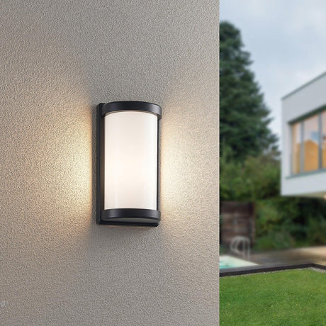 Aplique de exterior Trio Puelo IP44 negro mate — ref. R21186132 (1)