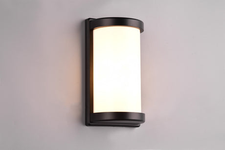 Aplique de exterior Trio Puelo IP44 negro mate — ref. R21186132 (2)