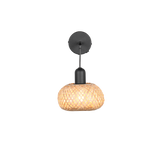 Aplique de pared Trio Leonie LED negro mate 2700K 30,5cm R21871736