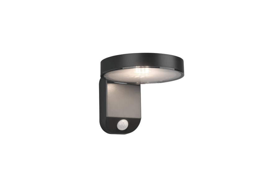 Trio Posadas Aplique de pared exterior LED de plástico antracita R22251142