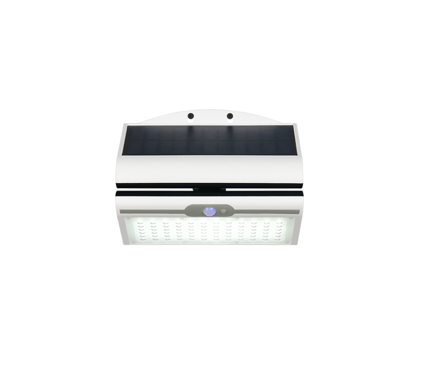 Aplique de exterior Trio Macapa LED solar portátil blanco 4000K con sensor IP44 R23066101 - vista 2