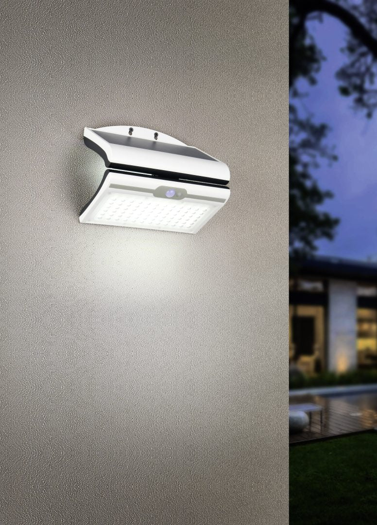 Aplique de exterior Trio Macapa LED solar portátil blanco 4000K con sensor IP44 R23066101 - vista 6