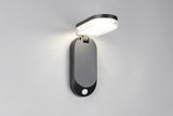 Aplique de exterior Trio Lagoas negro R23176102