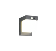 Aplique de exterior Trio Colombo LED solar portátil negro mate 4000K con sensor IP44 R23286132