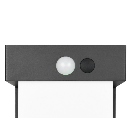 Aplique de exterior Trio Colombo LED solar portátil negro mate 4000K con sensor IP44 R23286132 - vista 3