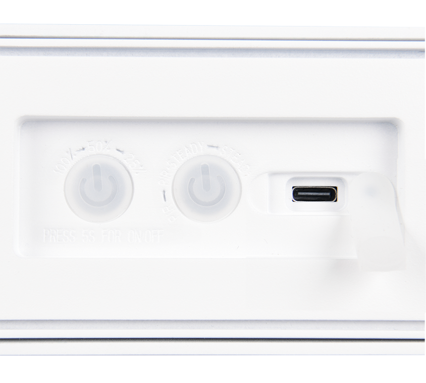 Aplique de exterior Trio Silves LED solar portátil blanco 4000K con sensor USB IP44 R23306101 - vista 4