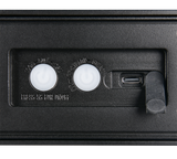 Aplique de exterior Trio Silves LED solar portátil negro 4000K con sensor USB IP44 R23306102 - vista 4