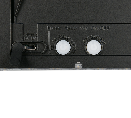 Aplique de exterior Trio Alvorada LED solar portátil negro 4000K con sensor USB IP44 R23326102 - vista 4